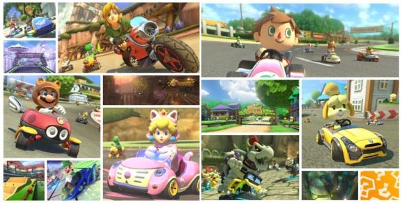 Mario Kart 8 Nuevos personajes